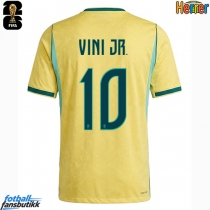 Brasil Vinicius Junior #10 Hjemmedrakt EM 2024 Kortermet